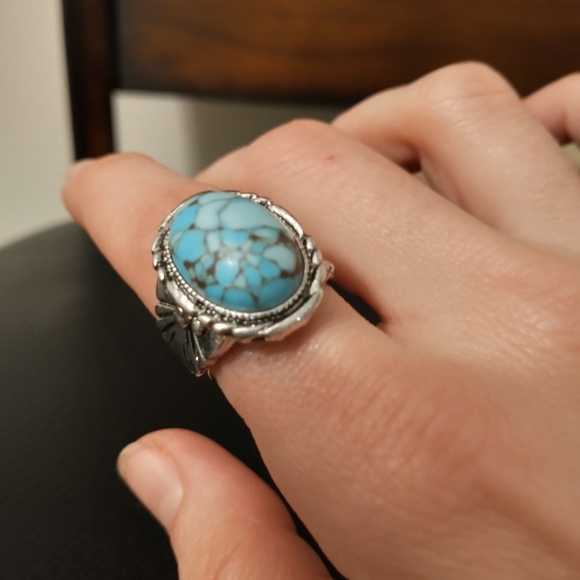 Bisbee turquoise fashion ring - Picture 4 of 9